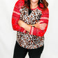 Multiples Leopard & Bandana Print Top