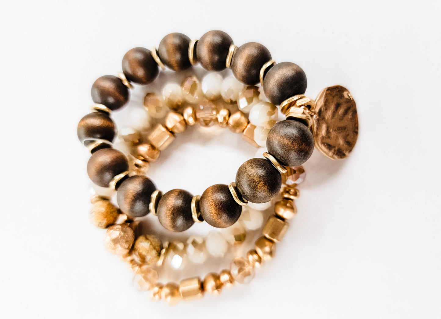 Brown Stretch Bracelets - Variety