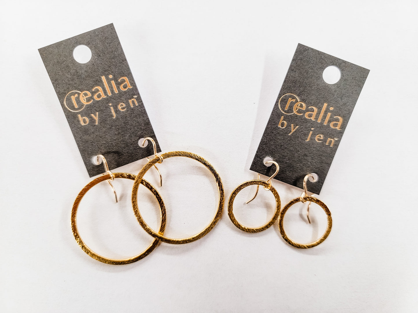 Circle Dangle Earrings - Variety