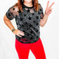 TRIBAL Audrey Icon Fit Pull-On Ankle Pant in Earth Red