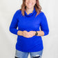 Multiples 3/4 Sleeve Hi-Lo, Cowl Neck Sweater - Variety