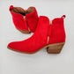 Corkys Red Suede Spooktacular Boots