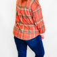 Panache Red, Tan & Pink Plaid Jacket