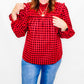 Red & Black Gingham Long Sleeve