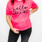 Hello Christmas, Heather Red Graphic Tee