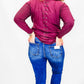 Risen High Rise Long Skinny Jeans - RDP5556
