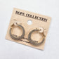 Shiny, Hammered Hoops - Variety