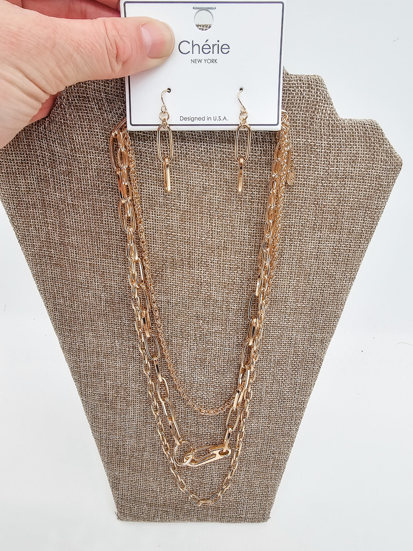 Gold, Multi-Strand Necklaces - Variety