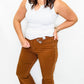 Judy Blue High Rise Tummy Control Brown Dyed Flare Jeans - JB88832
