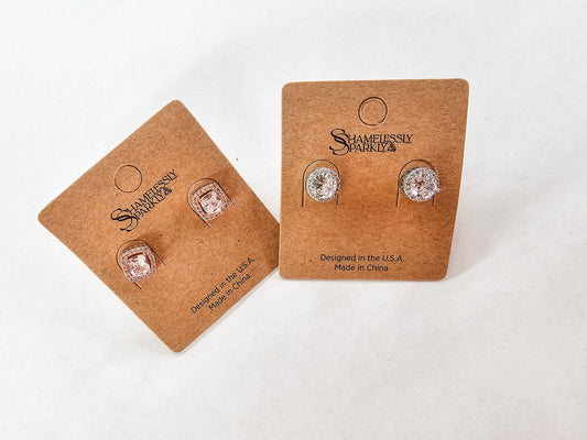 Silver & Gold Basic Earrings - Variety