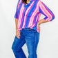 Lizzy Dolman Printed 3/4 Sleeve Top - Variety