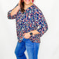 Lizzy Dolman Printed 3/4 Sleeve Top - Variety