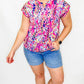Judy Blue Light Wash High Rise Tummy Control Cuff Shorts - JB150205