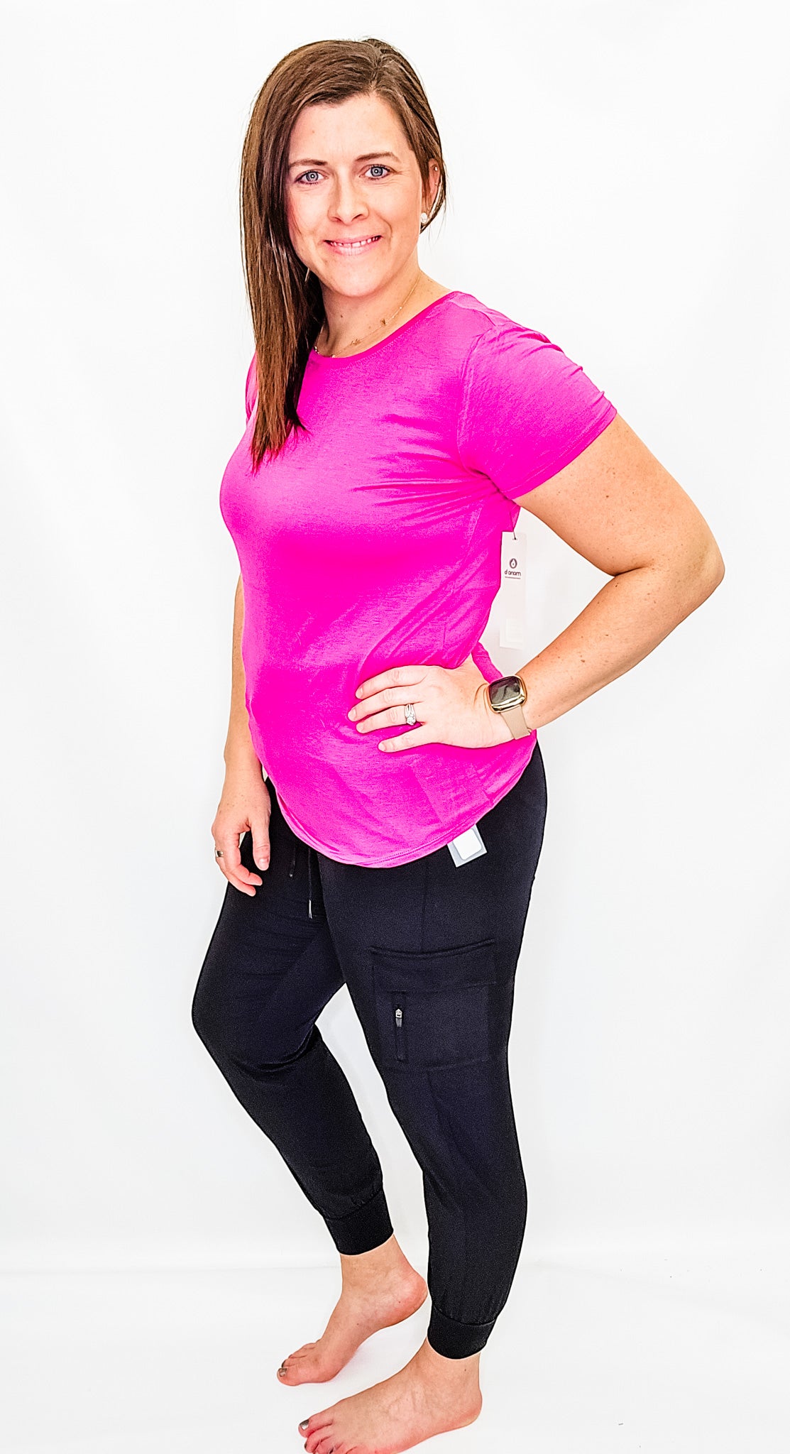 Hi-Waist Capri Active Joggers - Variety