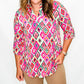 Lizzy Dolman Printed 3/4 Sleeve Top - Variety