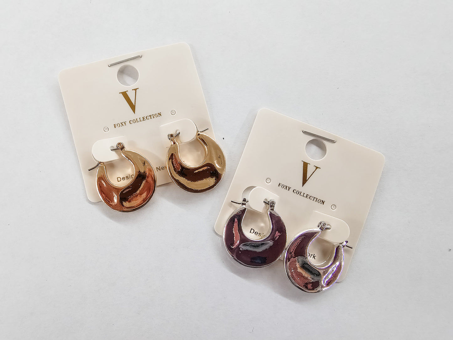 Small Gold or Silver Hoops - Variety