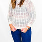 Charlie B Cream Autumn Turtle-Neck Sweater