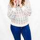 Charlie B Cream Autumn Turtle-Neck Sweater