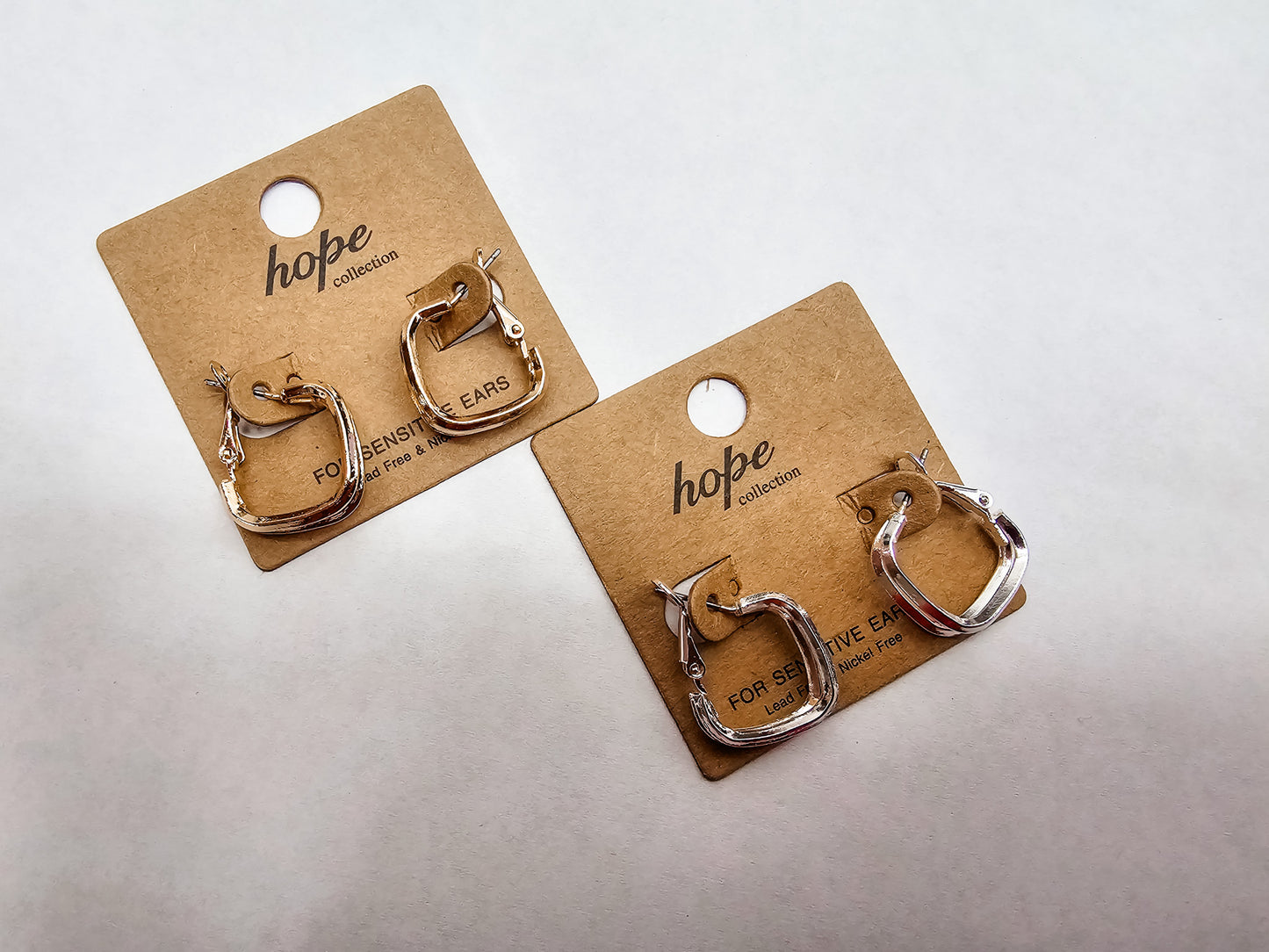 Small Gold or Silver Hoops - Variety