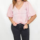 Satin Dressy Top with Balloon Sleeves - Variety