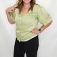 Satin Dressy Top with Balloon Sleeves - Variety