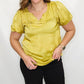 Satin Dressy Top with Puff Sleeves - Variety