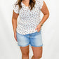 Judy Blue 2 Button Mid Length Dad Shorts - Variety