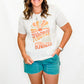 Forever Chasing Sunsets Heather Oatmeal Graphic Tee