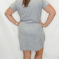 Gray T-Shirt Dress