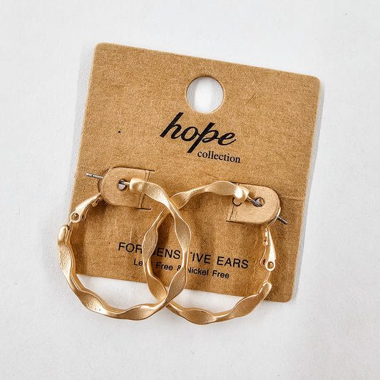 Small Gold or Silver Hoops - Variety