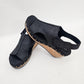 Corkys For Keeps Black Wedge Heels