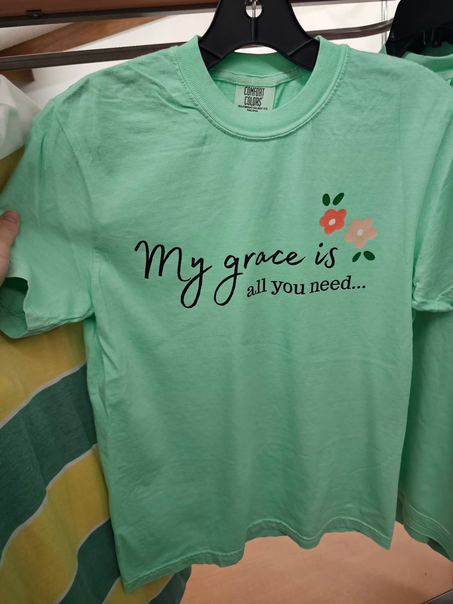My Grace is All You Need Island Reef Graphic Tee