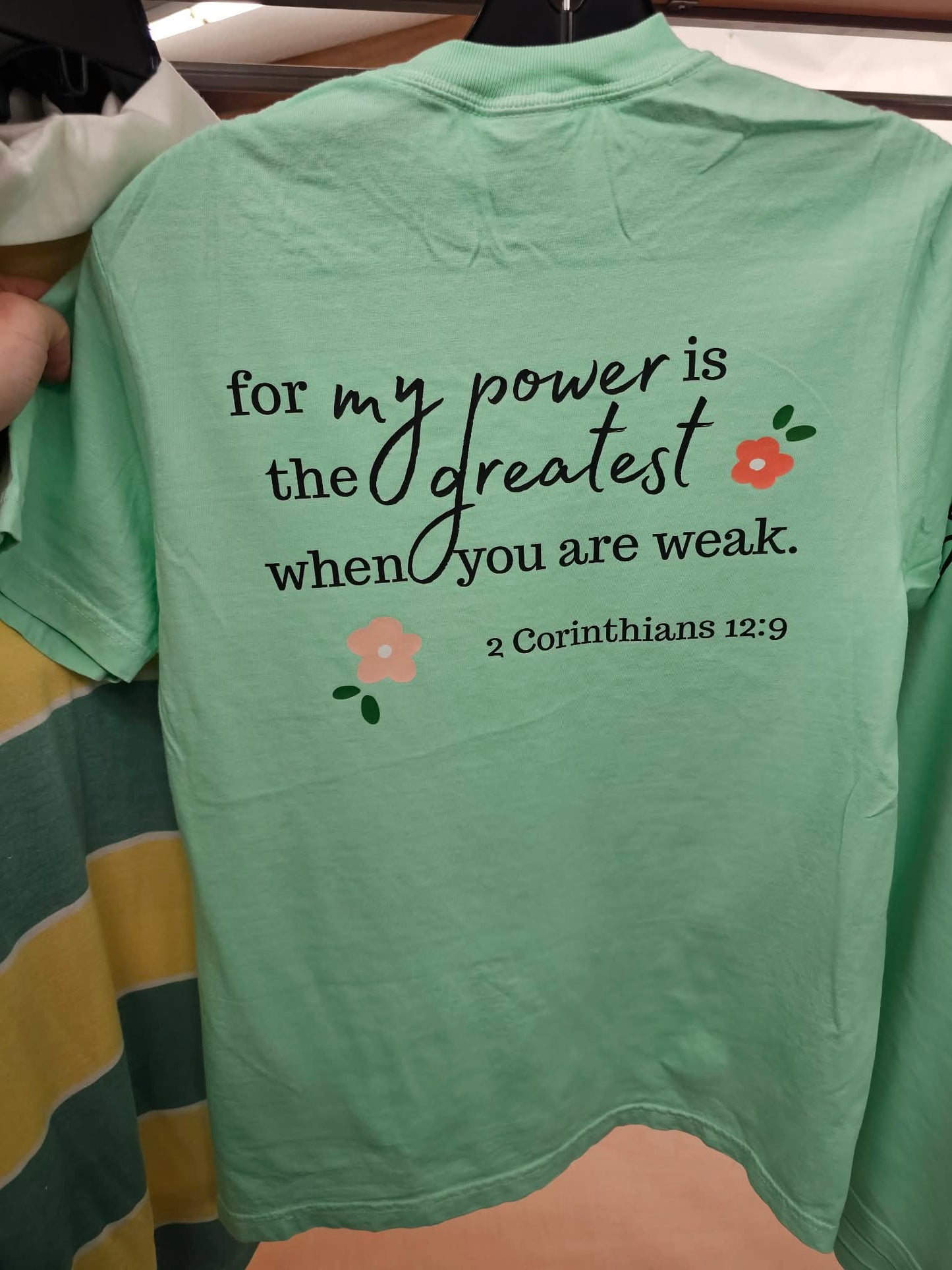 My Grace is All You Need Island Reef Graphic Tee