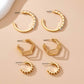 Classic Trio Pack of Earrings - Variety