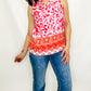 Charlie B Clementine Printed Sleeveless Blouse