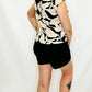 Charlie B Black Front Patch Pocket Shorts