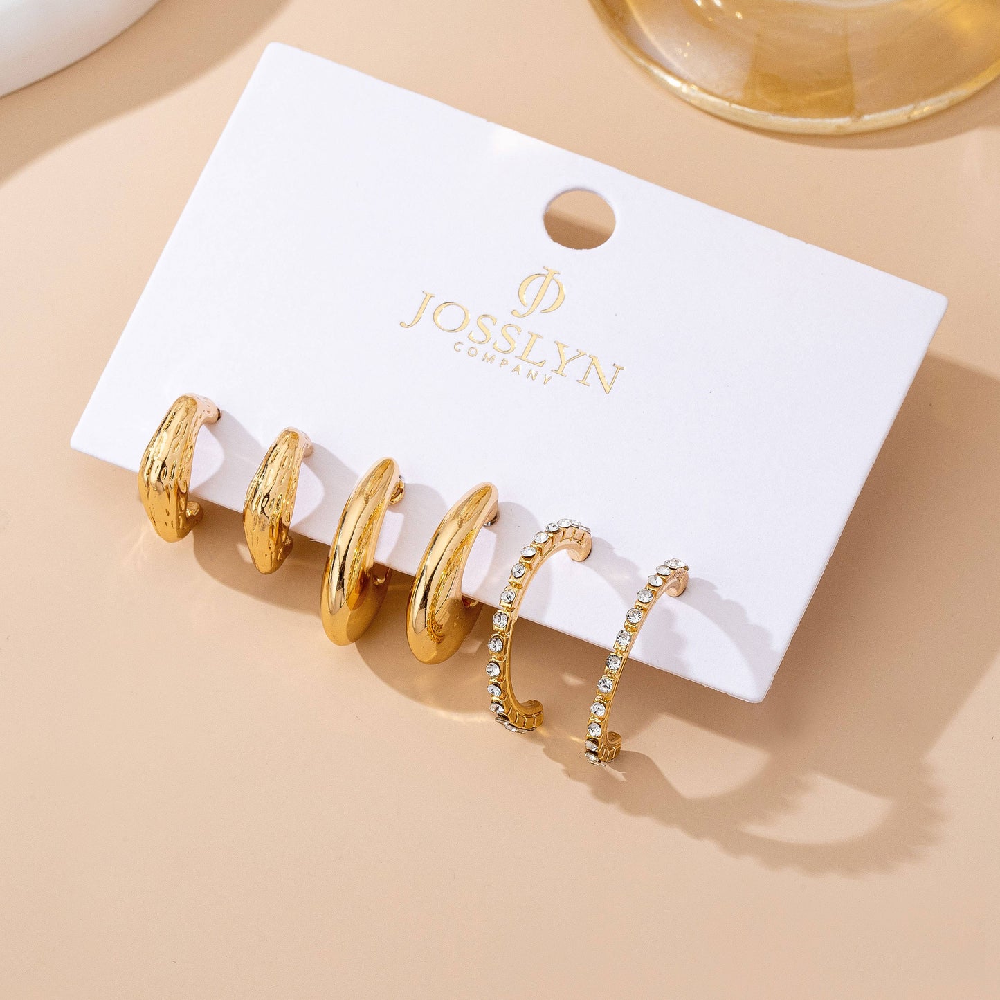 Classic Trio Pack of Earrings - Variety