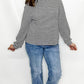 Black & White Knit Long Sleeve