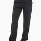 Black Micro Fleece Wide Leg Pant