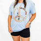Baby Blue Peace Patch Tee