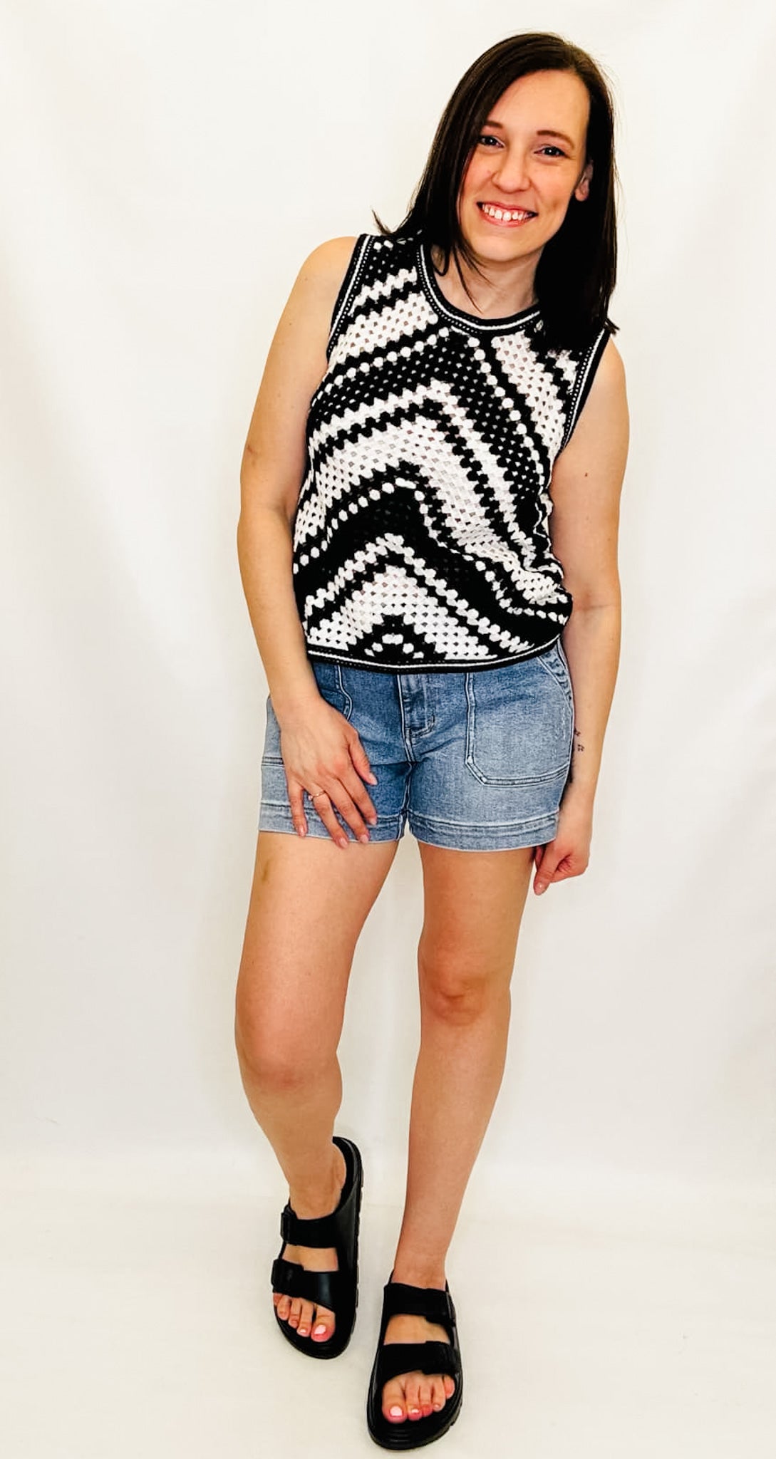 Judy Blue High Waisted Vintage Wash Jogger Shorts