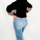 Risen Mid Rise Light Long Straight Jeans - RDP5471