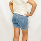 Charlie B Rolled Up Cuff Shorts - Variety