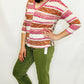 Tribal Loden Olive Pull-On Kick Flare Capri Pants