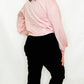 Tribal Audrey Pull-On Straight Crop Jeans in Black