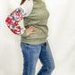 Risen High Rise Straight Cuffed Relaxed Jeans