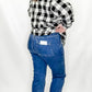 Risen High Rise Ankle Straight Jeans - RDP5602