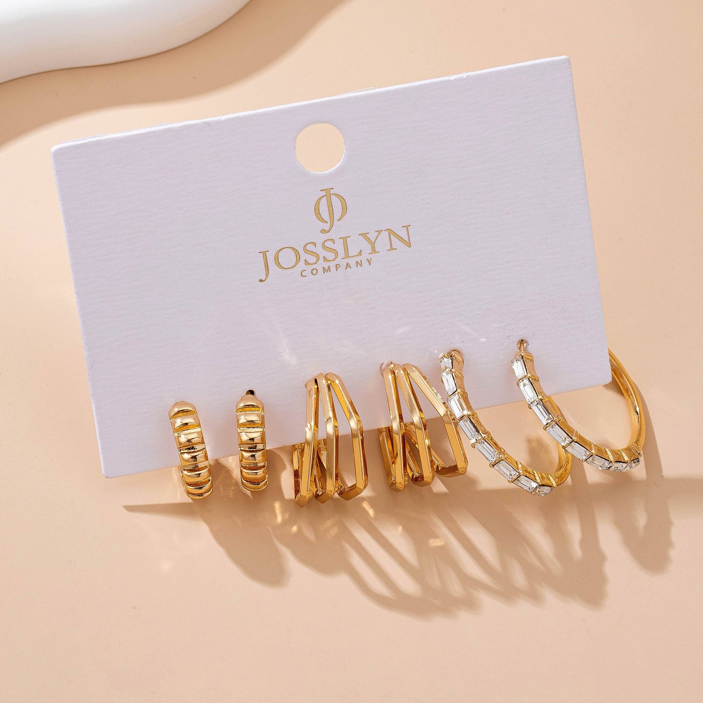 Classic Trio Pack of Earrings - Variety