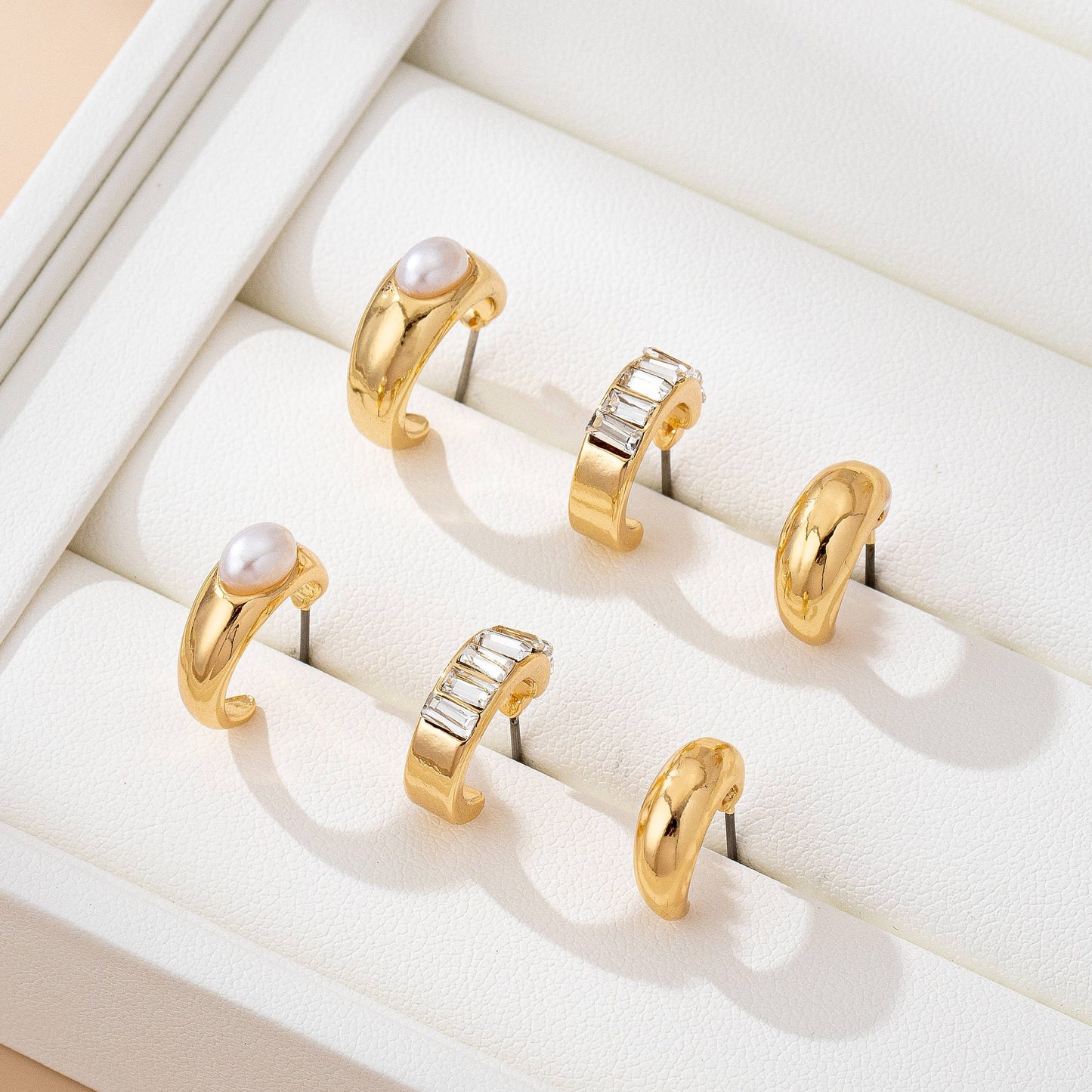 Classic Trio Pack of Earrings - Variety