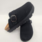 Forever Chunky Lug Sole Closed Toe Black Clog. Birkenstocks alternative. 